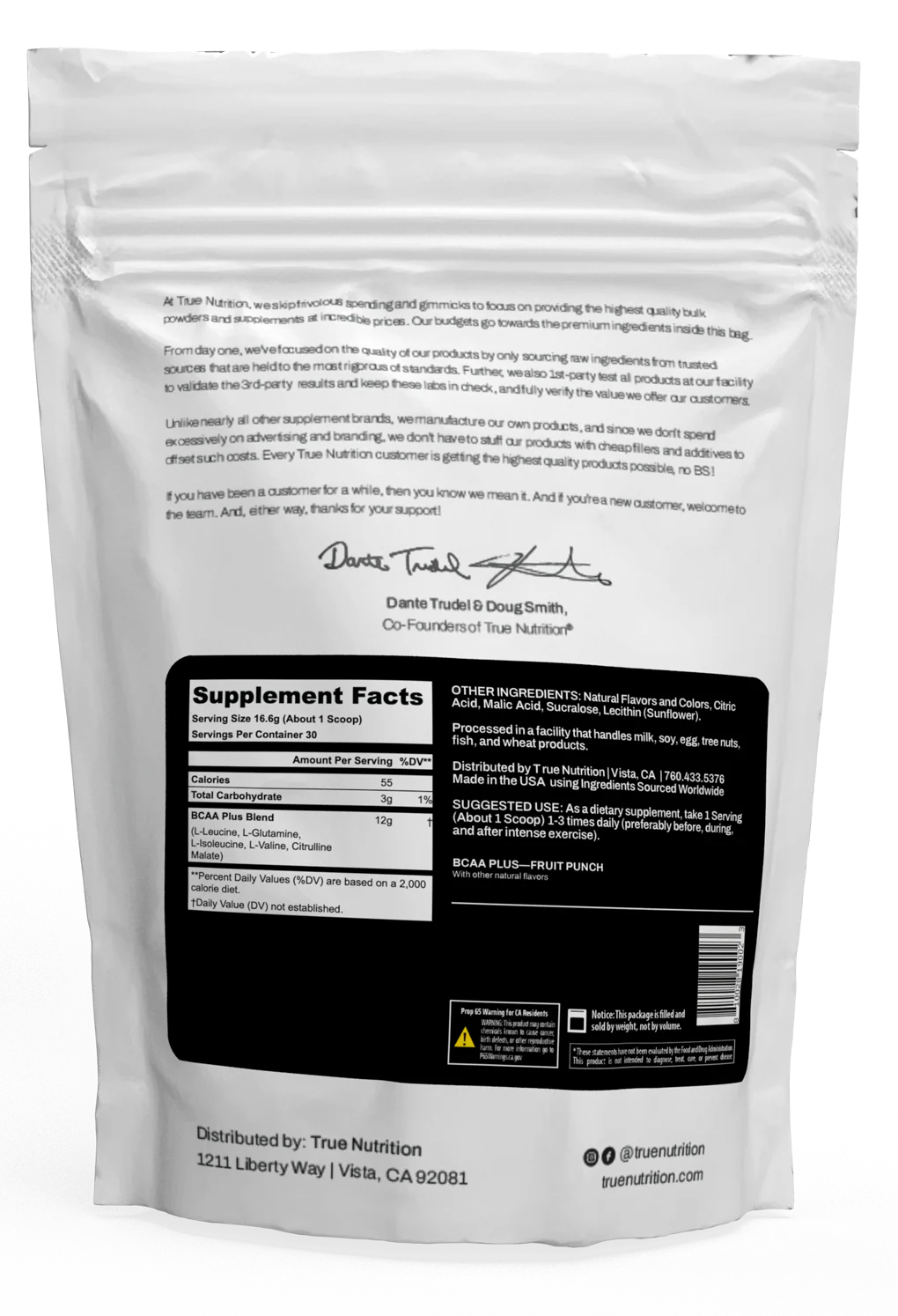 BCAA Plus (30 Servings) - Image 2
