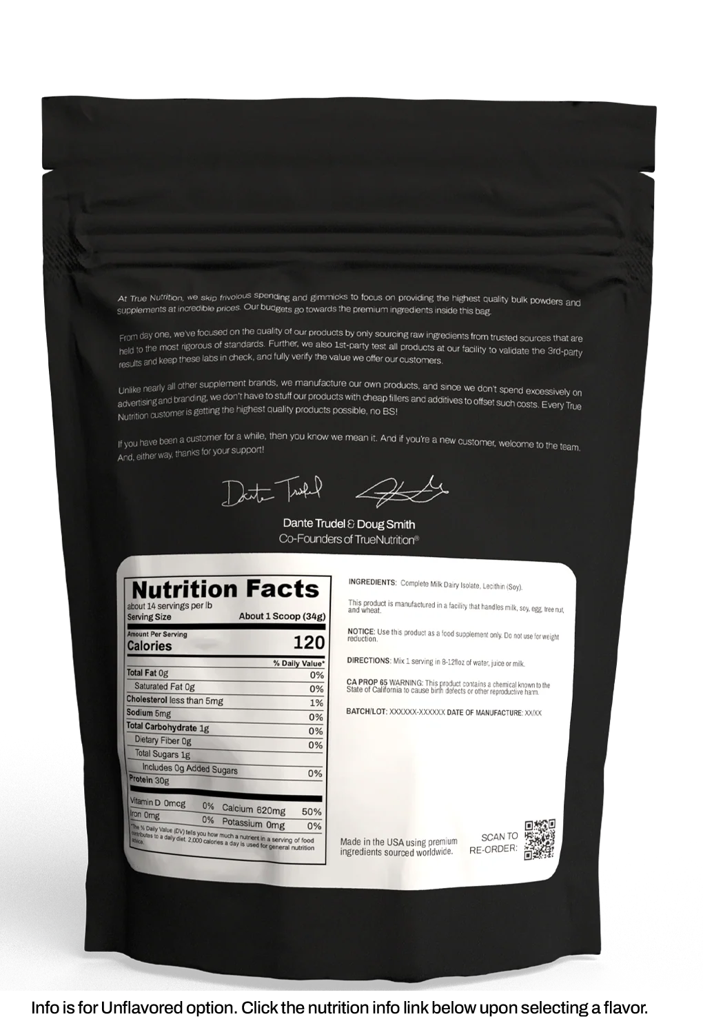 Complete Milk Dairy Isolate (1lb.) - Image 2