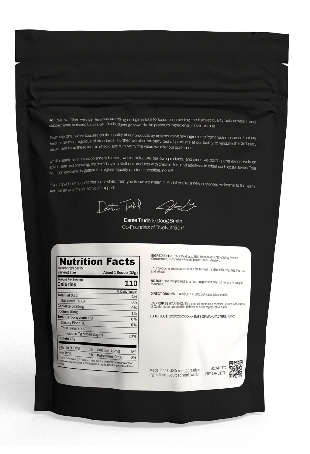 Male Bulk Formula (1lb.) - Image 2