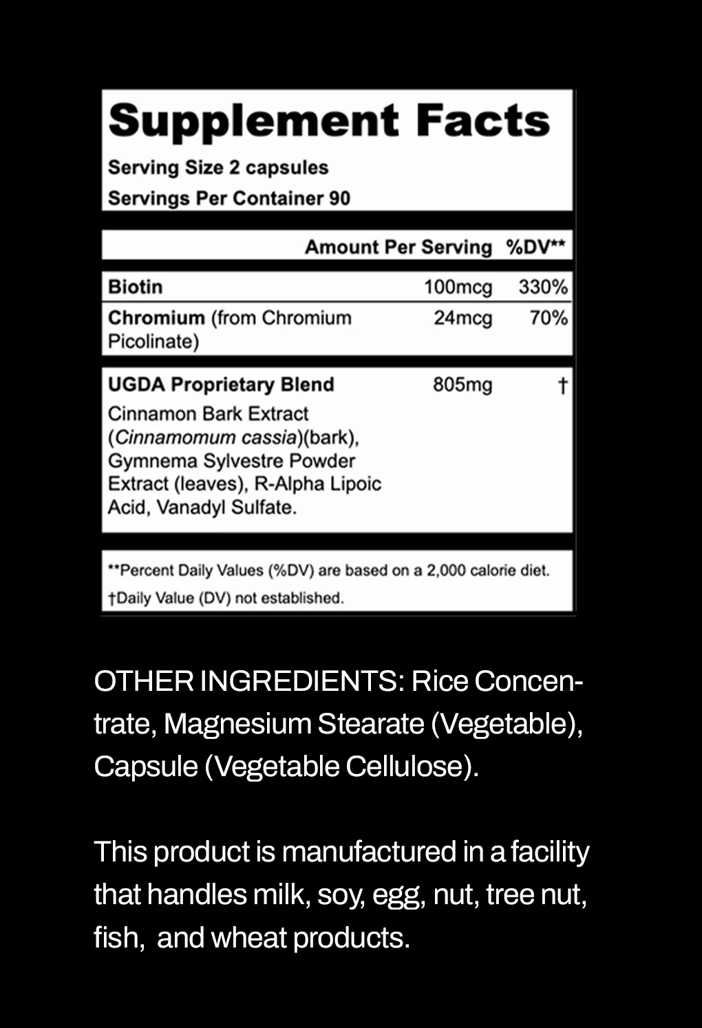MD's Ultimate Glucose Disposal Agent 500mg Capsules (180 Capsules) - Image 5