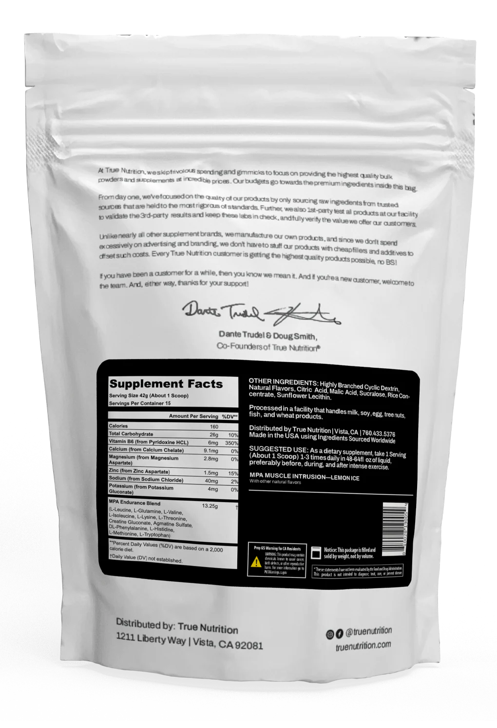 MPA Muscle Intrusion (15 Servings) - Image 5