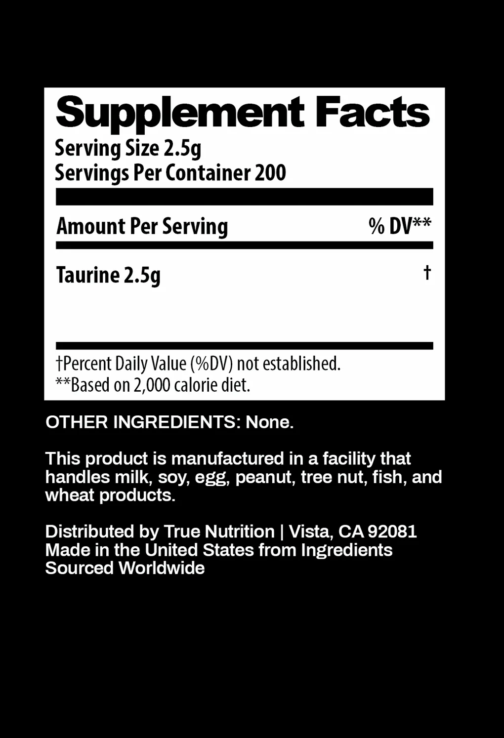 Taurine Powder - Image 3