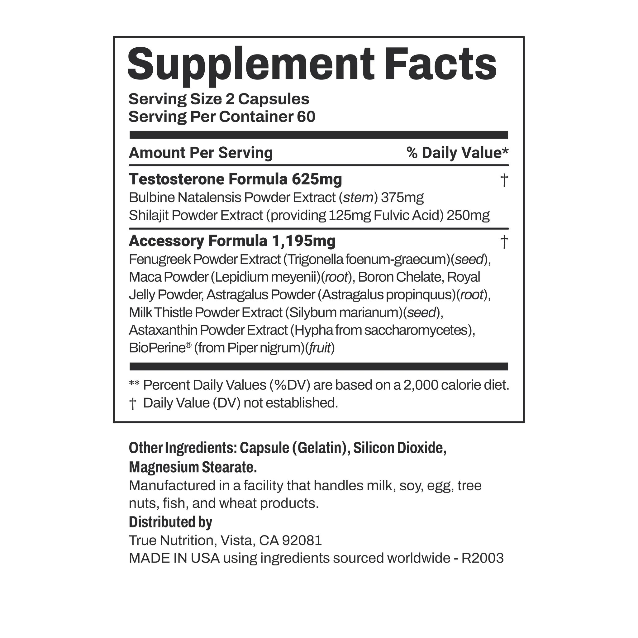 THE LAB® T-Sterone10™ Capsules (120 Capsules) - Image 5